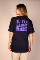 T-SHIRT CONECTADO "EU, ELA E O NOSSO LITRÃO"